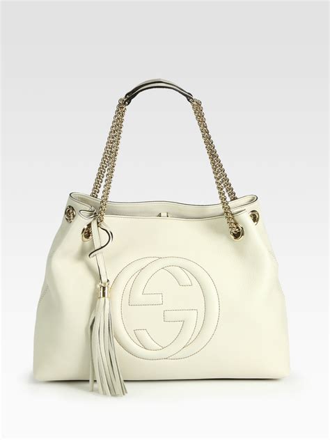 gucci soho small leather bag|gucci soho shoulder bag white.